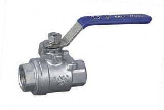 Stainless Steel 2-PC Ball Valve – Heavy Pattern