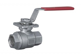 Stainless Steel 2-PC Ball Valve – High Mounting pad