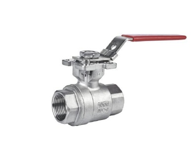 Stainless (Carbon) Steel 2-PC Ball Valve – High Mounting pad